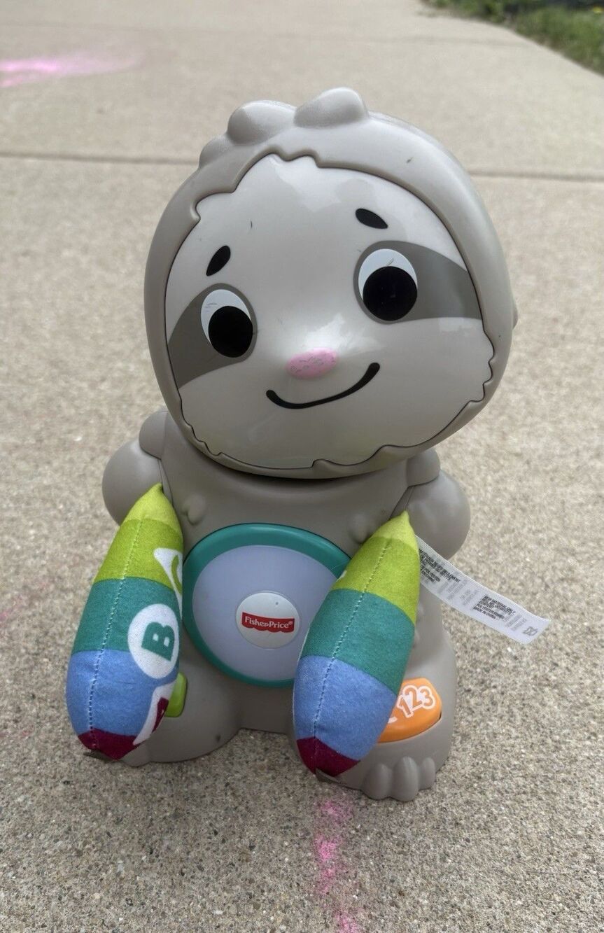 Fisher-Price Linkimals Interactive Baby Toy Smooth Moves Sloth Learning Works